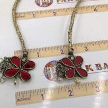 Load image into Gallery viewer, Handmade Tribal Flora Anklets Pair