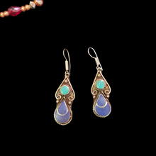 Load image into Gallery viewer, Boho Natural Stone Earrings