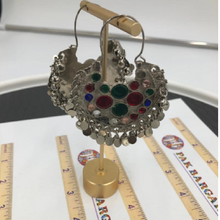 Load image into Gallery viewer, Tribal Kuchi Bali Earrings With Small Bells