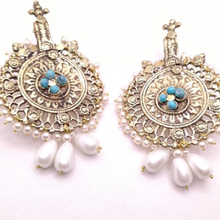 Load image into Gallery viewer, Ethnic Hasli Earrings, Vintage Earrings
