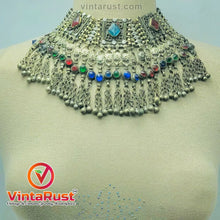 Load image into Gallery viewer, Kuchi Massive Afghan Choker Necklace