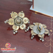 Load image into Gallery viewer, Ethnic Adjustable Ring With Silver Bells, Single Ring