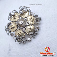 Load image into Gallery viewer, Ethnic Adjustable Ring With Silver Bells, Single Ring