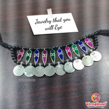 Load image into Gallery viewer, Kuchi Statement Tribal Multicolor Choker Necklace