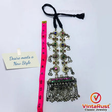 Load image into Gallery viewer, Long Amulet Style Pendant Necklace With Bells