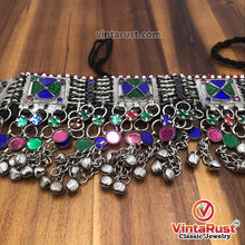 Load image into Gallery viewer, Bohemian Light Weight Multicolor Choker Necklace With Bells