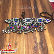 Load image into Gallery viewer, Bohemian Light Weight Multicolor Choker Necklace With Bells