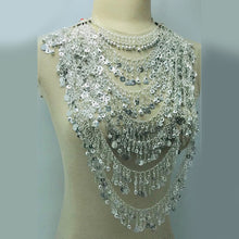 Load image into Gallery viewer, Tribal Multilayers Massive Silver Kuchi Necklace