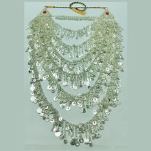 Load image into Gallery viewer, Tribal Multilayers Massive Silver Kuchi Necklace