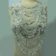 Load image into Gallery viewer, Tribal Multilayers Massive Silver Kuchi Necklace