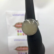 Load image into Gallery viewer, Silver Handmade Statement Boho Stone Ring