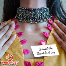 Load image into Gallery viewer, Handmade Tribal Statement Ethnic Collar Choker Necklace