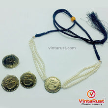 Load image into Gallery viewer, Tribal Golden Coin Choker jeweler Set