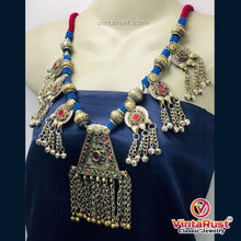 Load image into Gallery viewer, Afghan Vintage Long Dangling Pendant Necklace