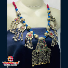 Load image into Gallery viewer, Afghan Vintage Long Dangling Pendant Necklace
