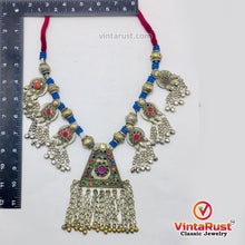 Load image into Gallery viewer, Afghan Vintage Long Dangling Pendant Necklace