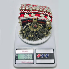 Load image into Gallery viewer, Handmade Belt with Turkman Hanging Beads