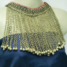 Load image into Gallery viewer, Bohemian Afghani Kuchi Long Bells Choker Necklace