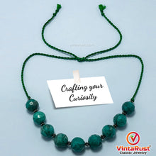 Load image into Gallery viewer, Amazonite Stone Beaded Choker Necklace