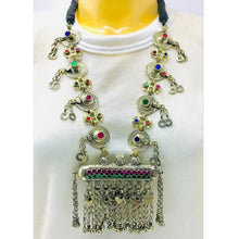 Load image into Gallery viewer, Amulet Style Pendant Necklace With Bells