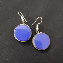 Load image into Gallery viewer, Antique Handmade Gemstones Earrings