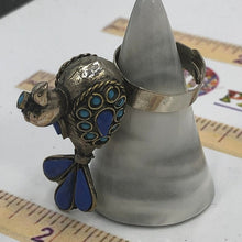 Load image into Gallery viewer, Antique Bird-Inspired Gemstone Ring