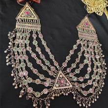Load image into Gallery viewer, Antique Boho Statement Bib Necklace