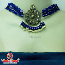 Load image into Gallery viewer, Beaded Boho With Metal Motif Jewelry Set