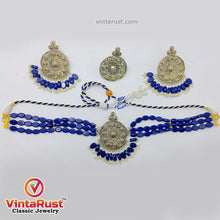 Load image into Gallery viewer, Beaded Boho With Metal Motif Jewelry Set