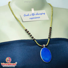 Load image into Gallery viewer, Beaded Statement Necklaces With Pendant Stone