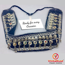 Load image into Gallery viewer, Belly Belt With Vintage Buttons and Laces