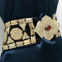 Load image into Gallery viewer, Handmade Vintage Belly Dance Wide Belt