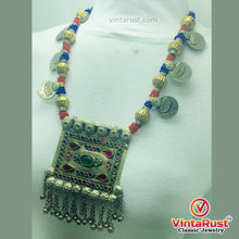 Load image into Gallery viewer, Bohemian Necklace With Golden Beads and Coins