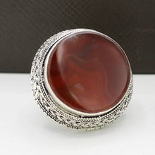 Load image into Gallery viewer, Ethnic Handmade Tribal Stone Ring