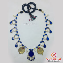 Load image into Gallery viewer, Choker Necklace With Stones, Pearls and Coins