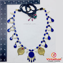 Load image into Gallery viewer, Choker Necklace With Stones, Pearls and Coins