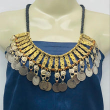 Load image into Gallery viewer, Vintage Coins Choker Necklace