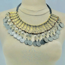 Load image into Gallery viewer, Vintage Coins Choker Necklace
