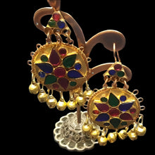 Load image into Gallery viewer, Golden Dangle Massive Earrings