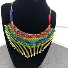 Load image into Gallery viewer, Egyptian Antique Statement Choker Necklace