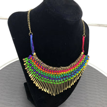 Load image into Gallery viewer, Egyptian Antique Statement Choker Necklace