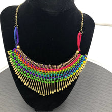 Load image into Gallery viewer, Egyptian Antique Statement Choker Necklace