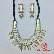 Load image into Gallery viewer, Ethnic Handmade Necklace With Earrings