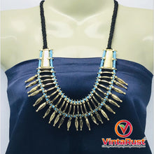 Load image into Gallery viewer, Ethnic Handmade Necklace With Earrings