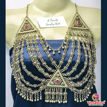 Load image into Gallery viewer, Ethnic Handmade Kuchi Bib Necklace