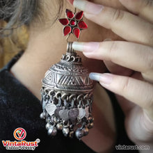 Load image into Gallery viewer, Handmade Vintage Jhumka Earrings