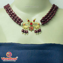 Load image into Gallery viewer, Handmade Beaded Tribal Jewelry Set