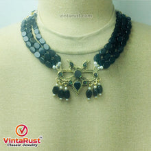 Load image into Gallery viewer, Handmade Beaded Tribal Jewelry Set