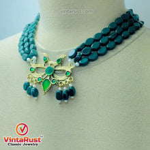 Load image into Gallery viewer, Handmade Beaded Tribal Jewelry Set