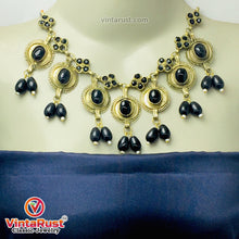 Load image into Gallery viewer, Handmade Choker Necklace With Earrings